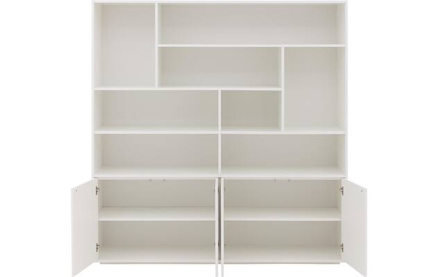 Goossens basic buffetkast madrid wit melamine - 8244627-goossens-basic-madrid-buffetkast-melamine-02