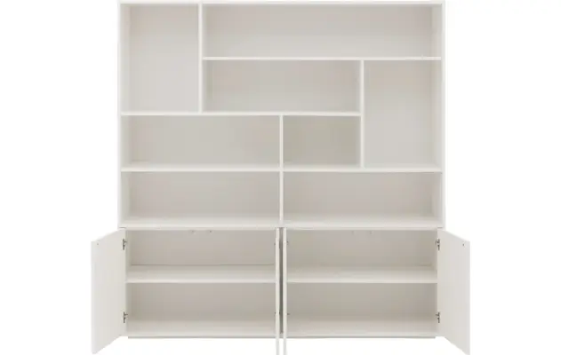 Goossens basic buffetkast madrid wit melamine - 8244627-goossens-basic-madrid-buffetkast-melamine-02