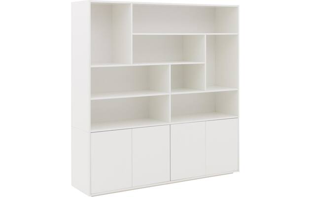 Goossens basic buffetkast madrid wit melamine - 8244627-goossens-basic-madrid-buffetkast-melamine-03