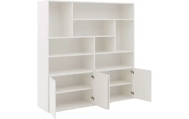Goossens basic buffetkast madrid wit melamine - 8244627-goossens-basic-madrid-buffetkast-melamine-04