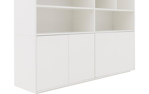 Goossens basic buffetkast madrid wit melamine - 8244627-goossens-basic-madrid-buffetkast-melamine-06