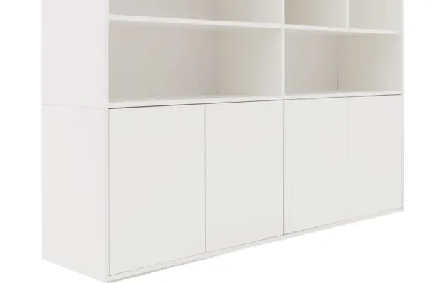Goossens basic buffetkast madrid wit melamine - 8244627-goossens-basic-madrid-buffetkast-melamine-06