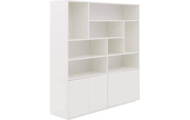 Goossens basic buffetkast madrid wit melamine - 8244627-goossens-basic-madrid-buffetkast-melamine-11