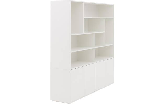 Goossens basic buffetkast madrid wit melamine - 8244627-goossens-basic-madrid-buffetkast-melamine-12
