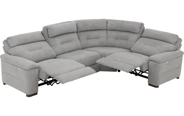 Goossens hoekbank boris grijs stof - 8244667-goossens-boris-bank-stof-grijs-07