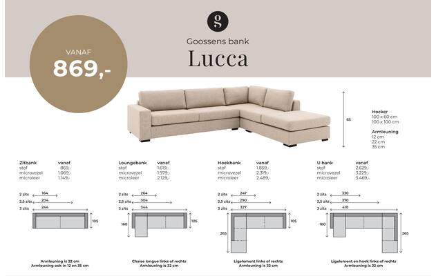 Goossens hoekbank lucca wit stof - 8250009-goossens-lucca-bank-stof-wit-01