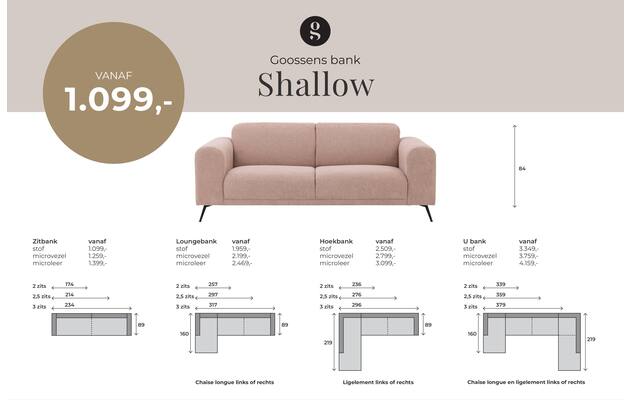 Goossens u bank shallow roze stof - 8250013-goossens-shallow-bank-stof-roze-01