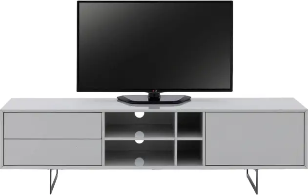 Goossens basic tv meubel vienna grijs mdf - 8250131-goossens-basic-vienna-tv-meubel-grijs-02