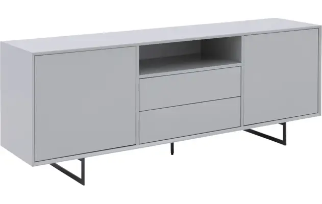 Goossens basic dressoir vienna grijs mdf - 8250133-goossens-basic-vienna-dressoir-03