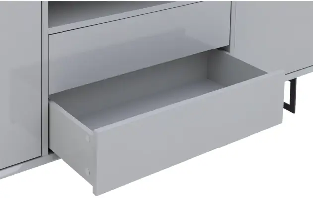 Goossens basic dressoir vienna grijs mdf - 8250133-goossens-basic-vienna-dressoir-06