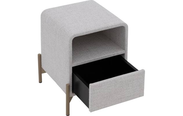 Goossens nachtkastje lombardy beige stof - 8250157-goossens-lombardy-nachtkastje-stof-05