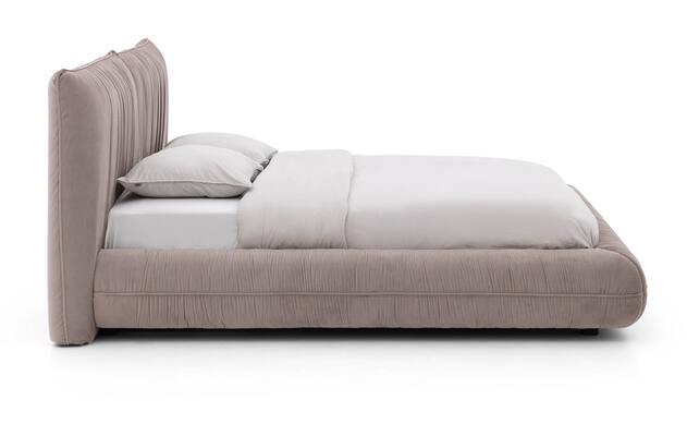 Goossens gestoffeerd bedframe milano bruin stof - 8250165-goossens-milano-bedframe-stof-03