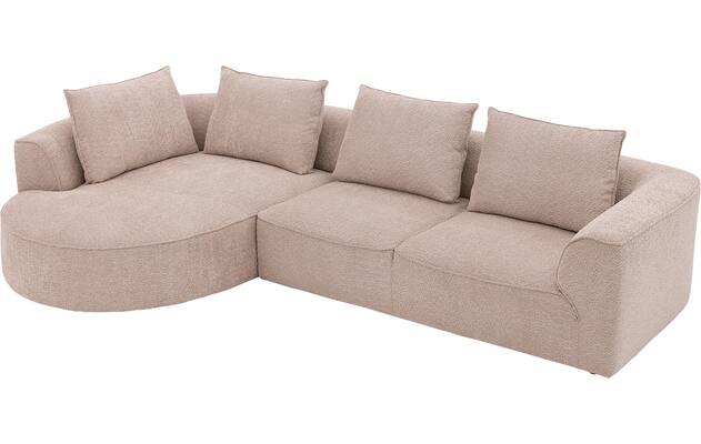 Goossens loungebank jada beige stof - 8250172-goossens-jada-bank-stof-bruin-03