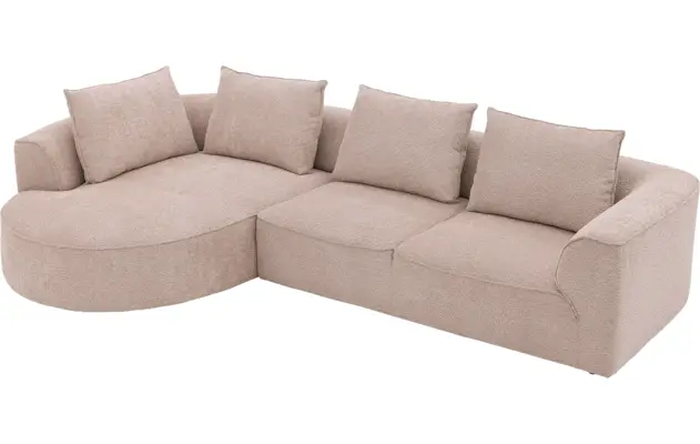 Goossens loungebank jada beige stof - 8250172-goossens-jada-bank-stof-bruin-03