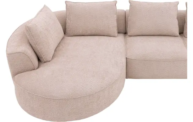Goossens loungebank jada beige stof - 8250172-goossens-jada-bank-stof-bruin-09