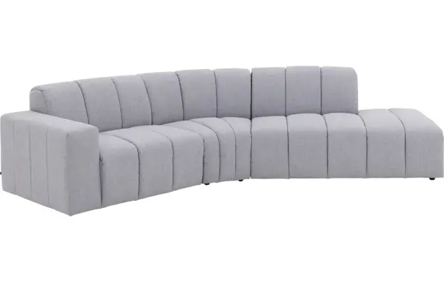 Goossens hoekbank lewis grijs stof - 8250227-gespiegeld-03
