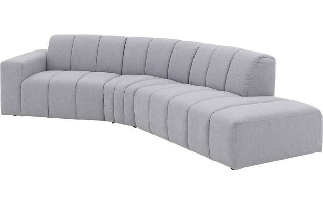 Goossens hoekbank lewis grijs stof - 8250227-gespiegeld-05