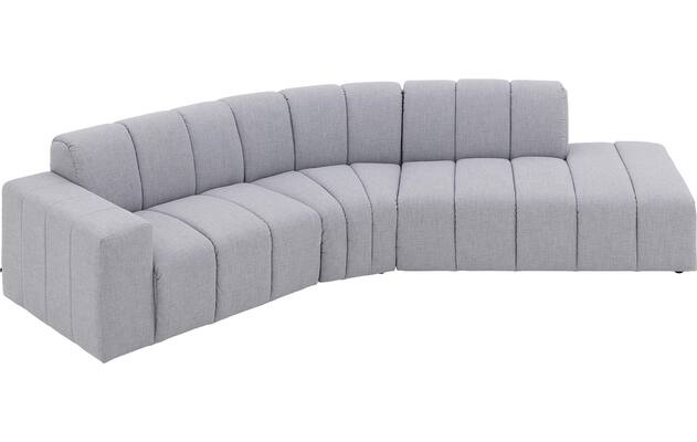 Goossens hoekbank lewis grijs stof - 8250227-gespiegeld-07