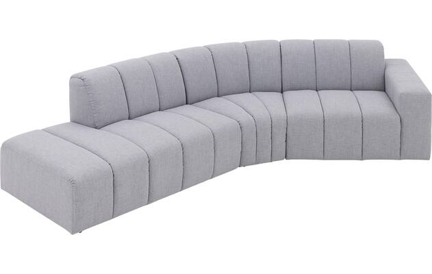 Goossens hoekbank lewis grijs stof - 8250227-goossens-lewis-bank-stof-grijs-05