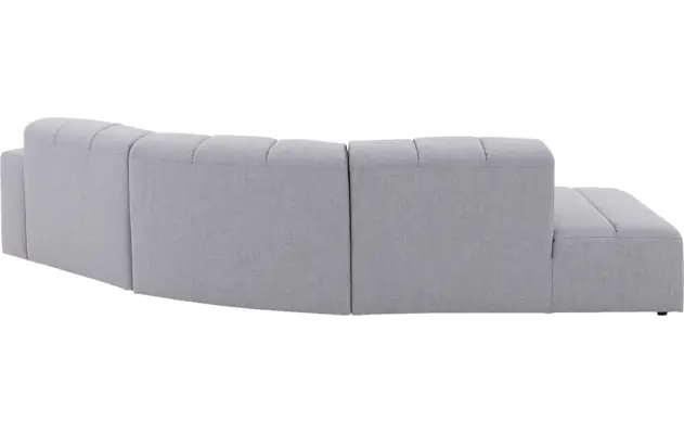 Goossens hoekbank lewis grijs stof - 8250227-goossens-lewis-bank-stof-grijs-08