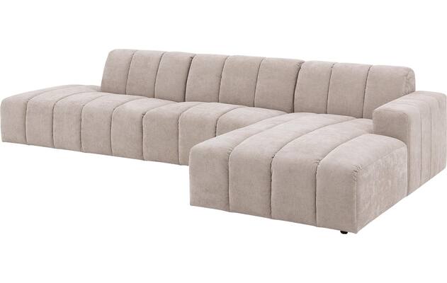 Goossens u bank lewis beige stof - 8250228-gespiegeld-05