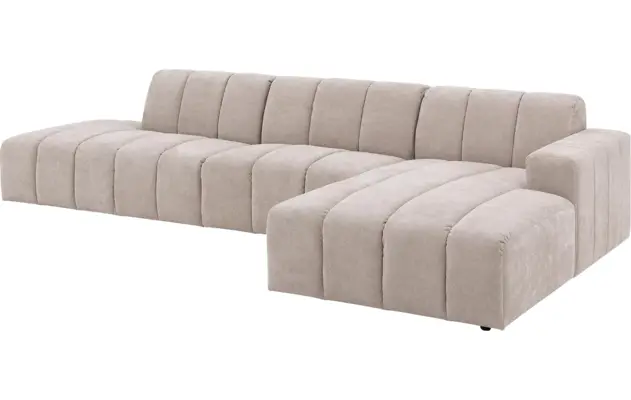 Goossens u bank lewis beige stof - 8250228-gespiegeld-05