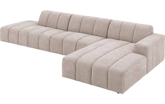 Goossens u bank lewis beige stof - 8250228-gespiegeld-06