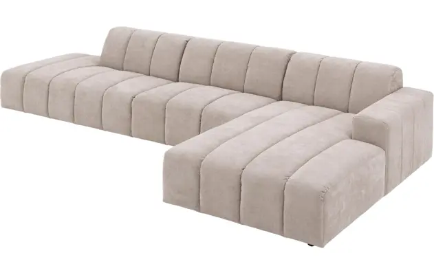 Goossens u bank lewis beige stof - 8250228-gespiegeld-06