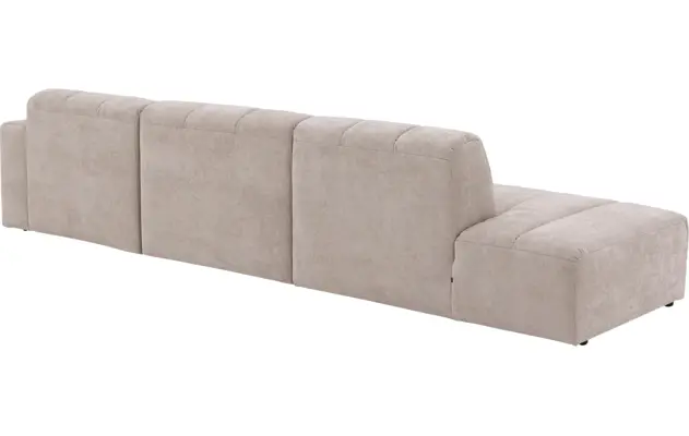 Goossens u bank lewis beige stof - 8250228-gespiegeld-07
