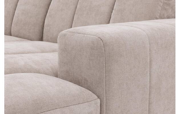 Goossens u bank lewis beige stof - 8250228-gespiegeld-10