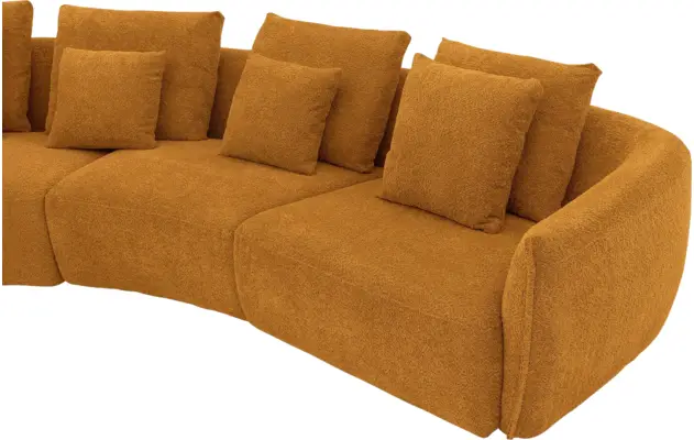 Goossens loungebank fay goud stof - 8251122-goossens-fay-usc-bank-stof-goud-05