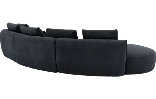 Goossens loungebank fay zwart stof - 8251130-goossens-fay-usc-bank-stof-zwart-06