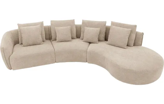 Goossens loungebank fay beige stof - 8251153-goossens-fay-bank-stof-bruin-02