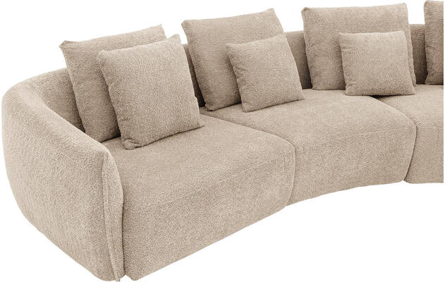Goossens loungebank fay beige stof - 8251153-goossens-fay-bank-stof-bruin-05