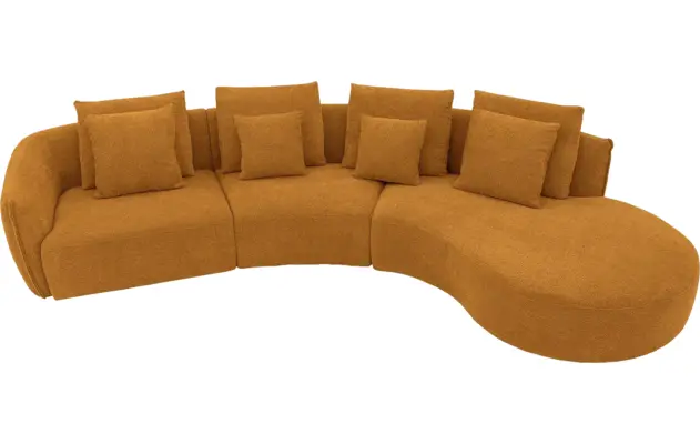Goossens loungebank fay goud stof - 8251159-goossens-fay-usc-bank-stof-goud-02