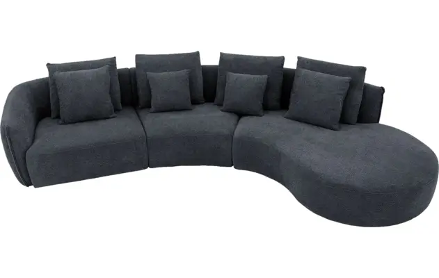 Goossens loungebank fay zwart stof - 8251167-goossens-fay-usc-bank-stof-zwart-02