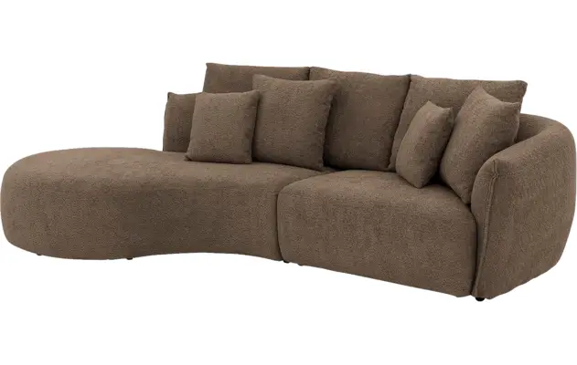 Goossens loungebank fay bruin stof - 8251188-goossens-fay-bank-stof-bruin-02