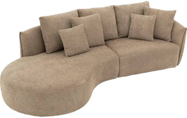 Goossens loungebank fay bruin stof - 8251192-goossens-fay-usc-bank-stof-bruin-05