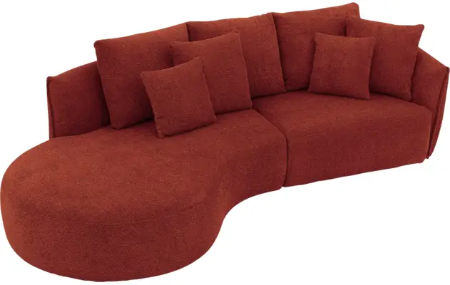 Goossens loungebank fay rood stof - 8251194-goossens-fay-usc-bank-stof-rood-05