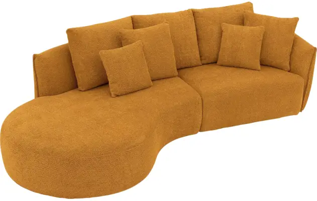 Goossens loungebank fay goud stof - 8251196-goossens-fay-usc-bank-stof-goud-05