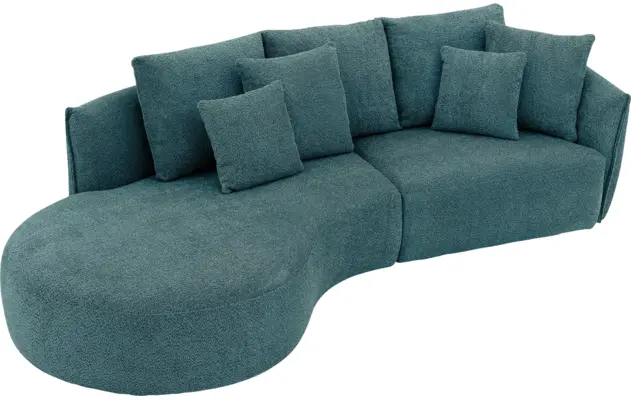 Goossens loungebank fay groen stof - 8251198-goossens-fay-usc-bank-stof-groen-05