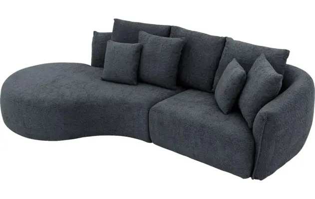 Goossens loungebank fay zwart stof - 8251204-goossens-fay-usc-bank-stof-zwart-03