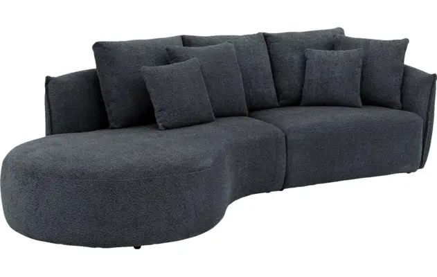 Goossens loungebank fay zwart stof - 8251204-goossens-fay-usc-bank-stof-zwart-04