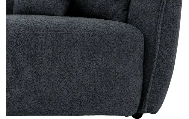 Goossens loungebank fay zwart stof - 8251204-goossens-fay-usc-bank-stof-zwart-08
