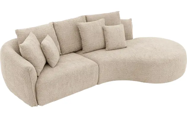Goossens loungebank fay beige stof - 8251227-goossens-fay-usc-bank-stof-bruin-03