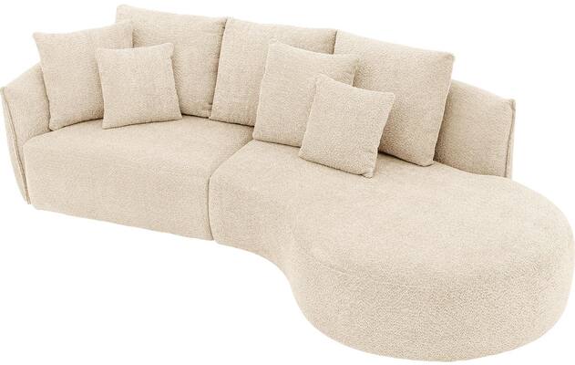 Goossens loungebank fay beige stof - 8251228-goossens-fay-usc-bank-stof-bruin-05