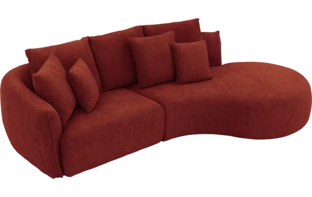 Goossens loungebank fay rood stof - 8251231-goossens-fay-usc-bank-stof-rood-03