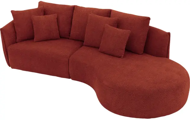 Goossens loungebank fay rood stof - 8251231-goossens-fay-usc-bank-stof-rood-05