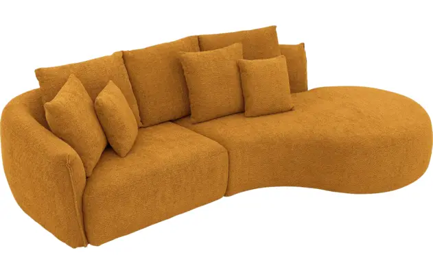 Goossens loungebank fay goud stof - 8251233-goossens-fay-usc-bank-stof-goud-03