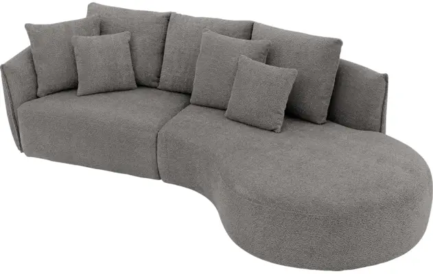 Goossens loungebank fay grijs stof - 8251240-goossens-fay-usc-bank-stof-grijs-08